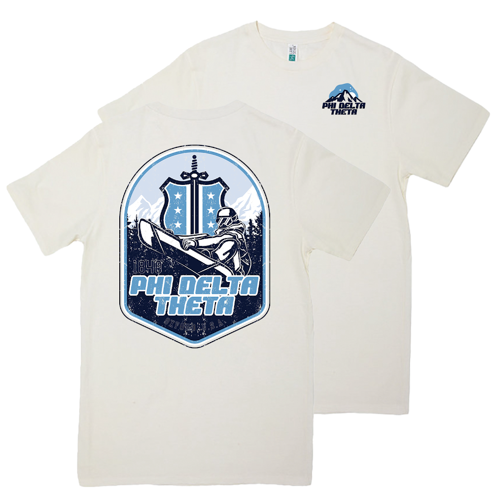 Phi Delta Theta | Snowboard T-Shirt