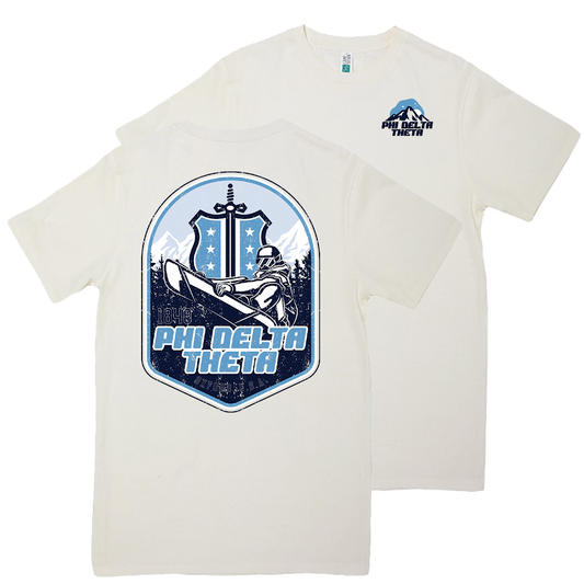 Phi Delta Theta | Snowboard T-Shirt