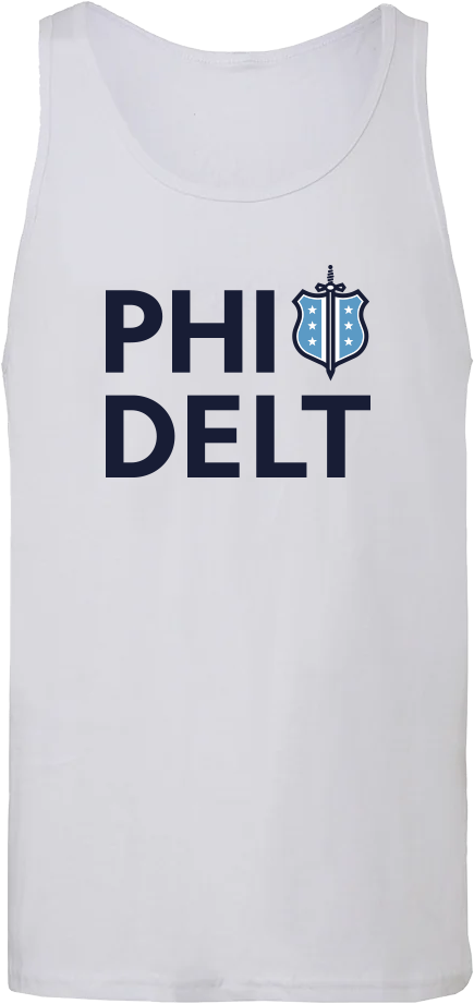 Phi Delta Theta | Phi Delt White Tank Top