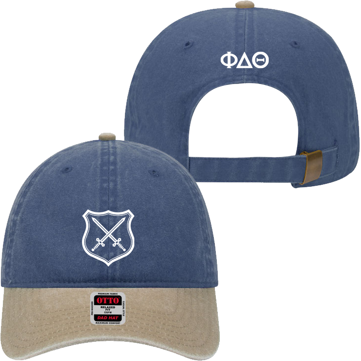 Phi Delta Theta | Otto 18-202 Dad Hat, Denim
