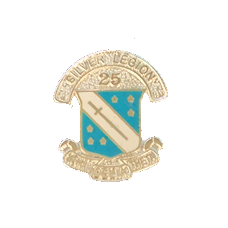 Phi Delta Theta Silver Legion Pin