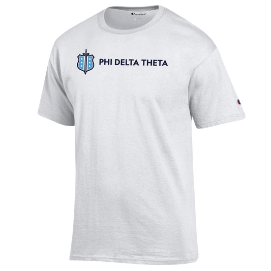 Phi Delta Theta | Champion Horizontal Logo T-Shirt