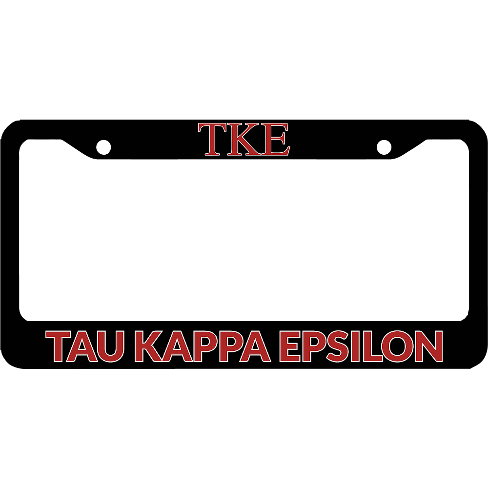 Tau Kappa Epsilon | License Plate Frame