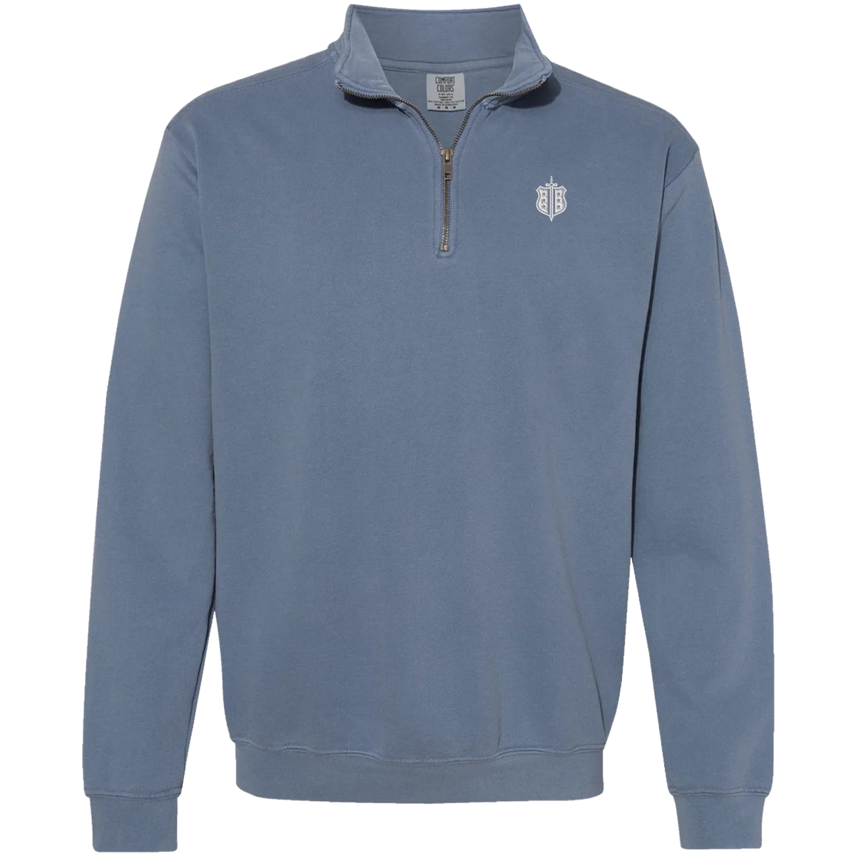 Phi Delta Theta | Shield Comfort Colors 1/4 Zip Sweatshirt
