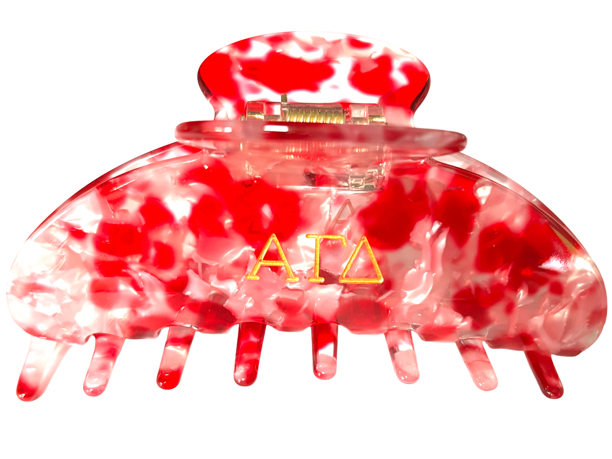 Alpha Gamma Delta | Greek Letters Hair Clip