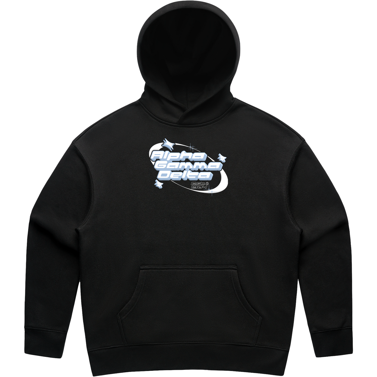 Alpha Gamma Delta | Y2K Premium Hoodie by Uscape