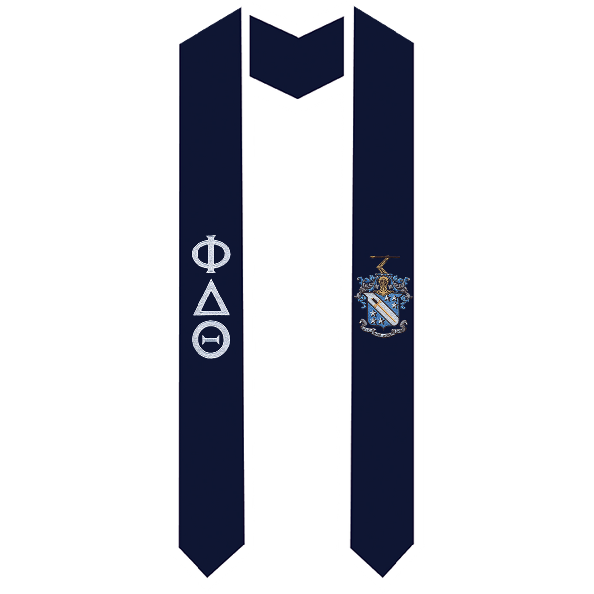 Phi Delta Theta | Graduation Stole w/ Trim